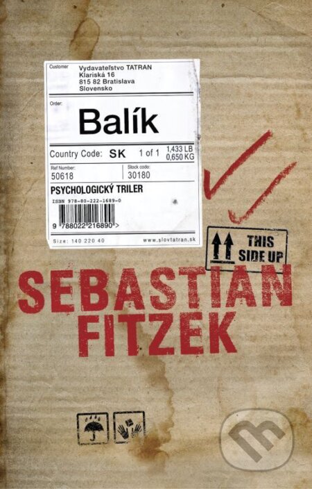 E-kniha: Balík (Sebastian Fitzek). Tatran, 2025 E-kniha: Balík (Sebastian Fitzek). Tatran, 2025