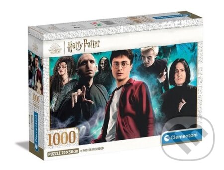 Puzzle: Puzzle Harry Potter 1000 dílků (Clementoni). Clementoni, 2025 Puzzle: Puzzle Harry Potter 1000 dílků (Clementoni). Clementoni, 2025