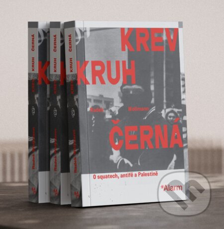 Kniha: Krev Kruh Černá (Radek Wollmann). Deník Alarm, 2025 Kniha: Krev Kruh Černá (Radek Wollmann). Deník Alarm, 2025