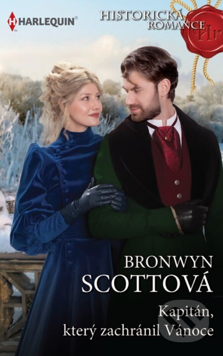 E-kniha: Kapitán, který zachránil Vánoce (Bronwyn Scott). HarperCollins, 2025 E-kniha: Kapitán, který zachránil Vánoce (Bronwyn Scott). HarperCollins, 2025