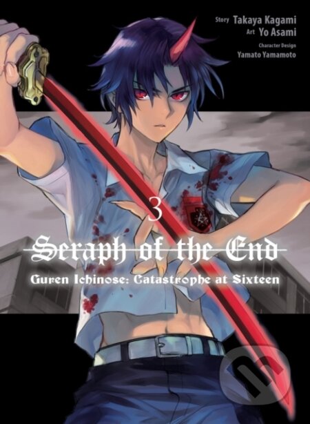 Kniha: Seraph of the End: Guren Ichinose: Catastrophe at Sixteen (manga) 3 (Takaya Kagami). Vertical, 2024 Kniha: Seraph of the End: Guren Ichinose: Catastrophe at Sixteen (manga) 3 (Takaya Kagami). Vertical, 2024