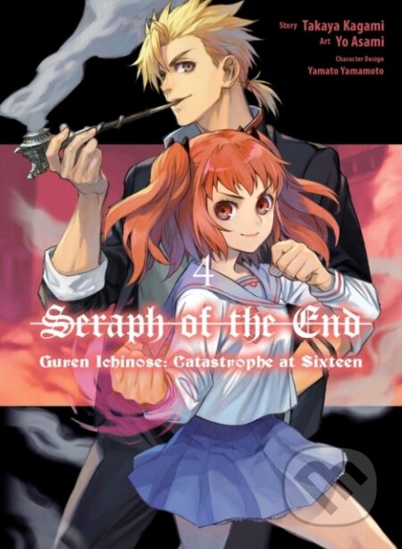 Kniha: Seraph of the End: Guren Ichinose: Catastrophe at Sixteen (manga) 4 (Takaya Kagami). Vertical, 2024 Kniha: Seraph of the End: Guren Ichinose: Catastrophe at Sixteen (manga) 4 (Takaya Kagami). Vertical, 2024