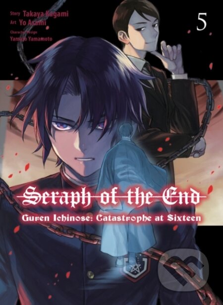 Kniha: Seraph of the End: Guren Ichinose: Catastrophe at Sixteen (manga) 5 (Takaya Kagami). Vertical, 2024 Kniha: Seraph of the End: Guren Ichinose: Catastrophe at Sixteen (manga) 5 (Takaya Kagami). Vertical, 2024