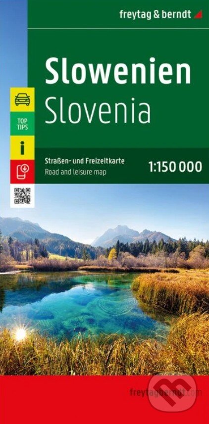 Slovinsko 1: 150 000 (freytag&berndt). freytag&berndt, 2025 Slovinsko 1: 150 000 (freytag&berndt). freytag&berndt, 2025