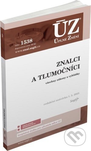 Kniha: ÚZ 1661 Znalci a tlumočníci (Sagit). Sagit, 2025 Kniha: ÚZ 1661 Znalci a tlumočníci (Sagit). Sagit, 2025