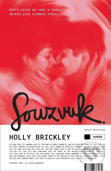 Kniha: Souzvuk (Holly Brickley). Kontrast, 2026 Kniha: Souzvuk (Holly Brickley). Kontrast, 2026