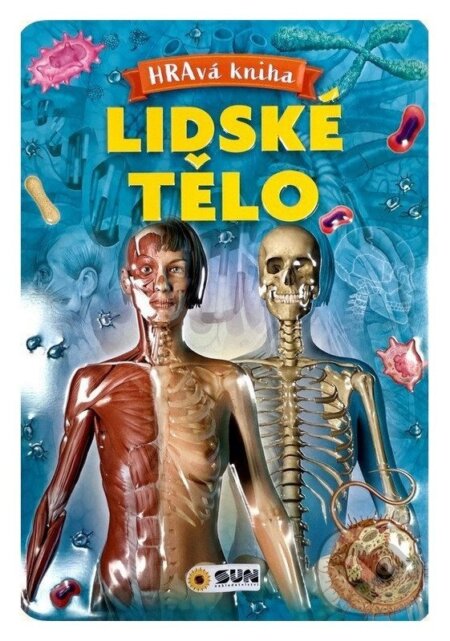 Kniha: Lidské tělo - Hravá kniha v plechovce (-). SUN, 2025 Kniha: Lidské tělo - Hravá kniha v plechovce (-). SUN, 2025