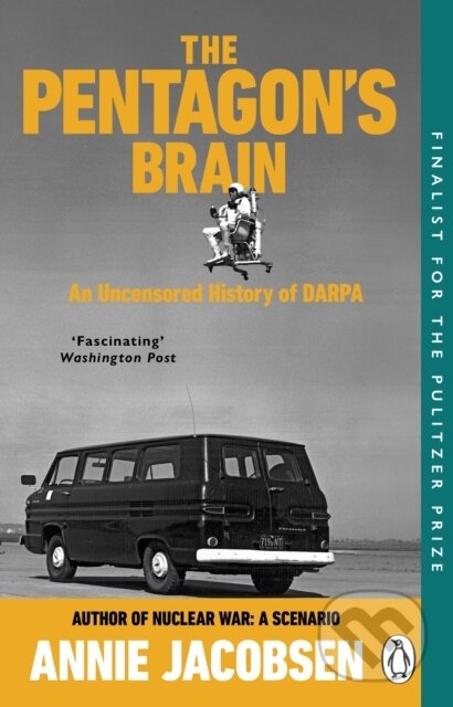 Kniha: The Pentagon’s Brain (Annie Jacobsen). Transworld, 2026 Kniha: The Pentagon’s Brain (Annie Jacobsen). Transworld, 2026