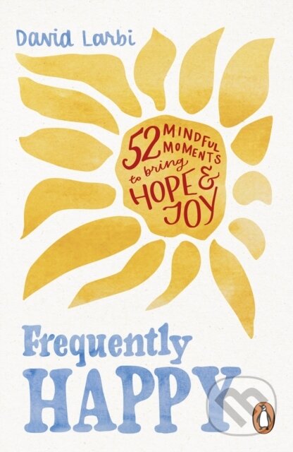 Kniha: Frequently Happy (David Larbi). Ebury Publishing, 2026 Kniha: Frequently Happy (David Larbi). Ebury Publishing, 2026