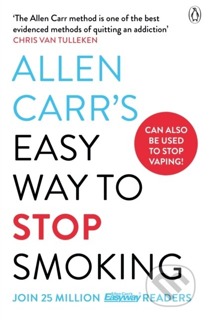 Kniha: Allen Carrs Easy Way to Stop Smoking (Allen Carr). Penguin Books, 2026 Kniha: Allen Carrs Easy Way to Stop Smoking (Allen Carr). Penguin Books, 2026