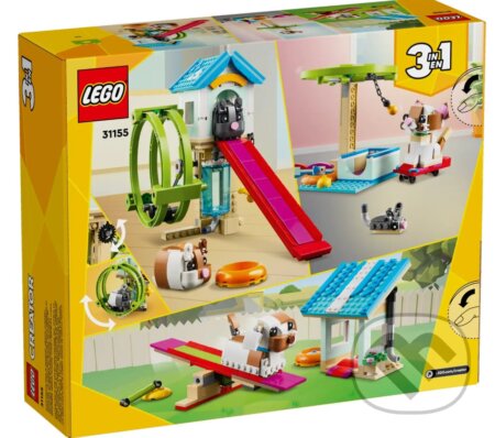 Spoločenská hra: LEGO 31155 Kolotoč pre škrečka (LEGO). LEGO, 2025 Spoločenská hra: LEGO 31155 Kolotoč pre škrečka (LEGO). LEGO, 2025