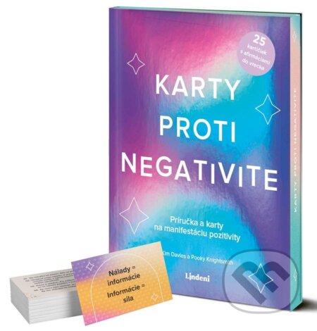 Kniha: Karty proti negativite (Pooky Knightsmith). Lindeni, 2026 Kniha: Karty proti negativite (Pooky Knightsmith). Lindeni, 2026