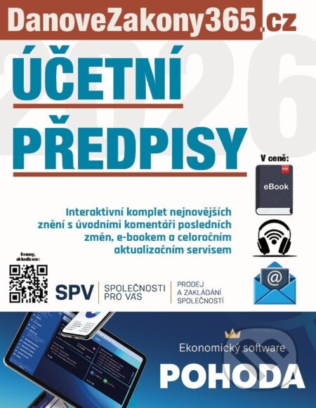 Kniha: Účetní předpisy 2026 (-). Newsletter, 2026 Kniha: Účetní předpisy 2026 (-). Newsletter, 2026
