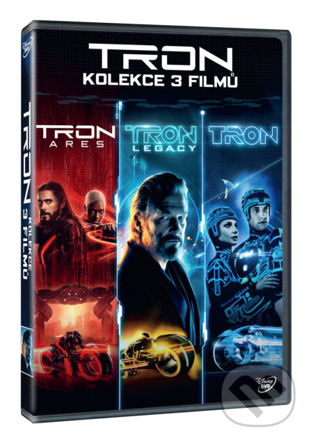 Film: Tron kolekce 3 filmů 3DVD (Magicbox) (DVD). Magicbox, 2026 Film: Tron kolekce 3 filmů 3DVD (Magicbox) (DVD). Magicbox, 2026