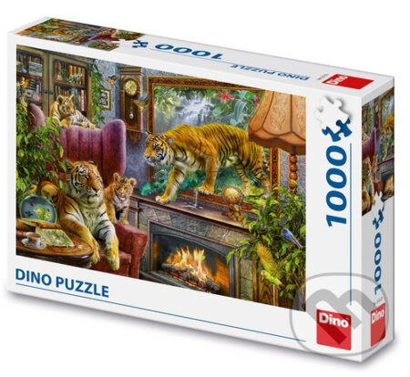 Puzzle: Puzzle Z obrazu Tygři (Dino). Dino, 2025 Puzzle: Puzzle Z obrazu Tygři (Dino). Dino, 2025