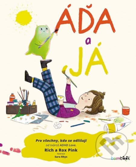 Kniha: Áďa a já (Pink Rich a Pink Rox). Bambook, 2026 Kniha: Áďa a já (Pink Rich a Pink Rox). Bambook, 2026