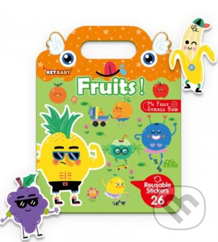 Kniha: Gumolepky - Poznávam ovocie (Taktik). Taktik, 2025 Kniha: Gumolepky - Poznávam ovocie (Taktik). Taktik, 2025