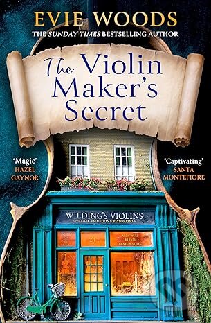 Kniha: The Violin Maker’s Secret (Evie Woods). HarperCollins Publishers, 2026 Kniha: The Violin Maker’s Secret (Evie Woods). HarperCollins Publishers, 2026