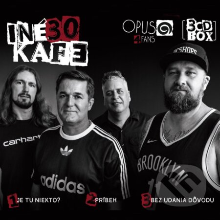 Hudební CD: Inekafe: Opus4Fans 3CD (Warner Music). Warner Music, 2025 Hudební CD: Inekafe: Opus4Fans 3CD (Warner Music). Warner Music, 2025