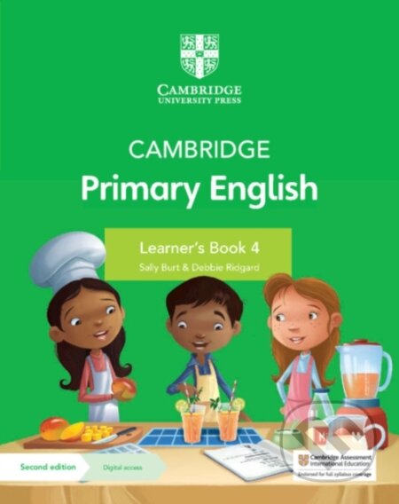 Kniha: CAMBR PRIMARY ENG 4 LEARN BK +ONLINE 1Y (Debbie Ridgard a Sally Burt). , 2021 Kniha: CAMBR PRIMARY ENG 4 LEARN BK +ONLINE 1Y (Debbie Ridgard a Sally Burt). , 2021