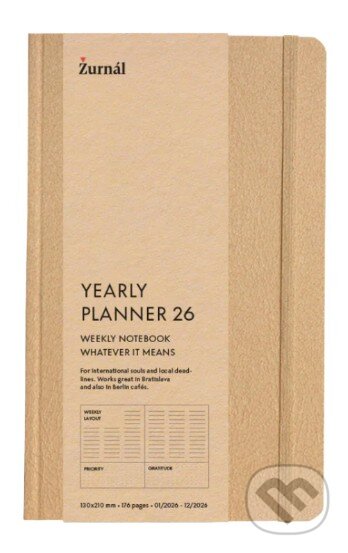 Kniha: Yearly planner 2026 - diár 2026 v angličtine (beige) (Žurnál). Žurnál, 2025 Kniha: Yearly planner 2026 - diár 2026 v angličtine (beige) (Žurnál). Žurnál, 2025