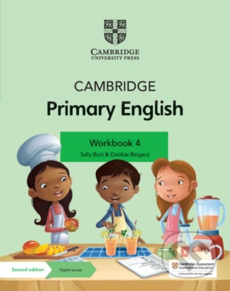 Kniha: CAMBR PRIMARY ENG 4 WB +ONLINE 1Y (Debbie Ridgard a Sally Burt). , 2021 Kniha: CAMBR PRIMARY ENG 4 WB +ONLINE 1Y (Debbie Ridgard a Sally Burt). , 2021