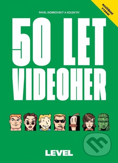 Kniha: 50 let videoher (Level). Xzone Originals, 2025 Kniha: 50 let videoher (Level). Xzone Originals, 2025