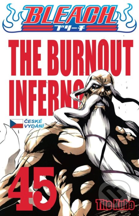 Kniha: Bleach 45: The Burnout Inferno (Aleš Kudrnáč Markéta, Supa Lydie, Kárníková Jana, Rosenfeldová Lenka a Vochocová). Crew, 2026 Kniha: Bleach 45: The Burnout Inferno (Aleš Kudrnáč Markéta, Supa Lydie, Kárníková Jana, Rosenfeldová Lenka a Vochocová). Crew, 2026