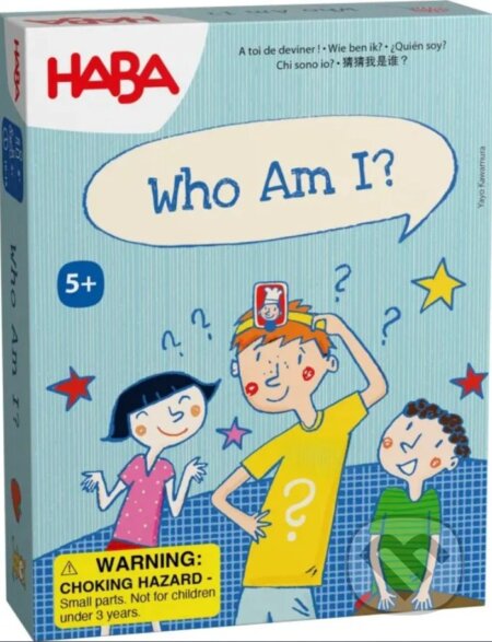 Spoločenská hra: Kto som (Haba). Haba, 2025 Spoločenská hra: Kto som (Haba). Haba, 2025