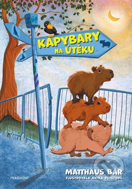 Kniha: Kapybary na útěku (Matthäus Bär). Nakladatelství Fragment, 2026 Kniha: Kapybary na útěku (Matthäus Bär). Nakladatelství Fragment, 2026