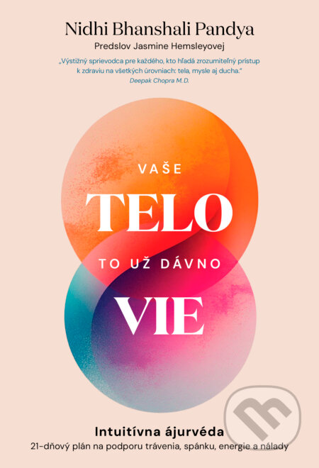 Kniha: Vaše telo to už dávno vie (Nidhi Bhanshali Pandya). Tatran, 2026 Kniha: Vaše telo to už dávno vie (Nidhi Bhanshali Pandya). Tatran, 2026
