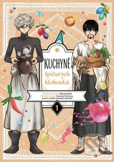 Kniha: Kuchyně špičatých klobouků 1 (Hiromi Sato). Crew, 2026 Kniha: Kuchyně špičatých klobouků 1 (Hiromi Sato). Crew, 2026