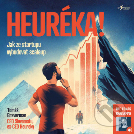 Audiokniha: Heuréka! (Tomáš Braverman). Jan Melvil publishing, 2026 Audiokniha: Heuréka! (Tomáš Braverman). Jan Melvil publishing, 2026