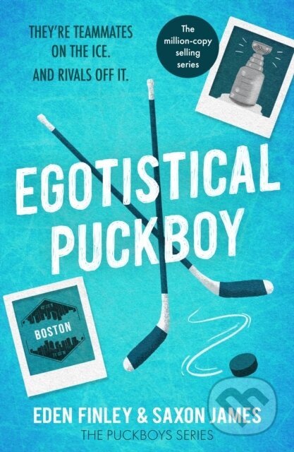 Kniha: Egotistical Puckboy (Saxon James a Eden Finley). Independently Published, 2026 Kniha: Egotistical Puckboy (Saxon James a Eden Finley). Independently Published, 2026