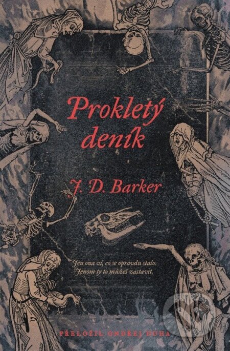 Kniha: Prokletý deník (D. J. Barker). Fobos, 2026 Kniha: Prokletý deník (D. J. Barker). Fobos, 2026