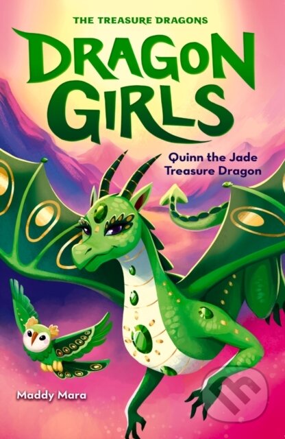 Kniha: Quinn the Jade Treasure Dragon (Maddy Mara). Scholastic, 2023 Kniha: Quinn the Jade Treasure Dragon (Maddy Mara). Scholastic, 2023