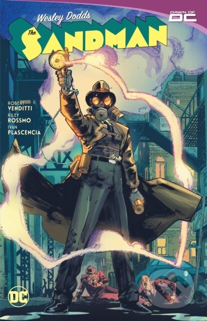 Kniha: Wesley Dodds: The Sandman (Riley Rossmo a Robert Venditti). DC Comics, 2024 Kniha: Wesley Dodds: The Sandman (Riley Rossmo a Robert Venditti). DC Comics, 2024