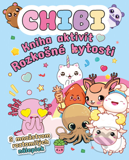 Kniha: Chibi kniha aktivít: Rozkošné bytosti (Autorský kolektív). Slovart, 2026 Kniha: Chibi kniha aktivít: Rozkošné bytosti (Autorský kolektív). Slovart, 2026