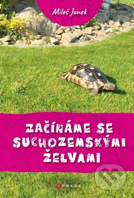 Kniha: Začínáme se suchozemskými želvami (Miloš Junek). CPRESS, 2026 Kniha: Začínáme se suchozemskými želvami (Miloš Junek). CPRESS, 2026