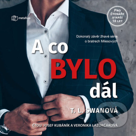 Audiokniha: A co bylo dál (T. L. Swan). Metafora, 2026 Audiokniha: A co bylo dál (T. L. Swan). Metafora, 2026