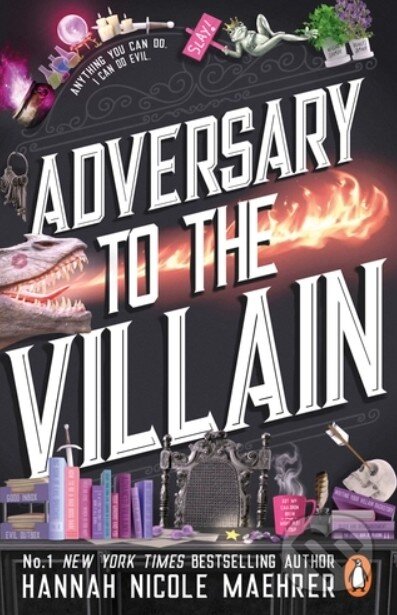 Kniha: Adversary to the Villain (Hannah Nicole Maehrer). Transworld, 2026 Kniha: Adversary to the Villain (Hannah Nicole Maehrer). Transworld, 2026