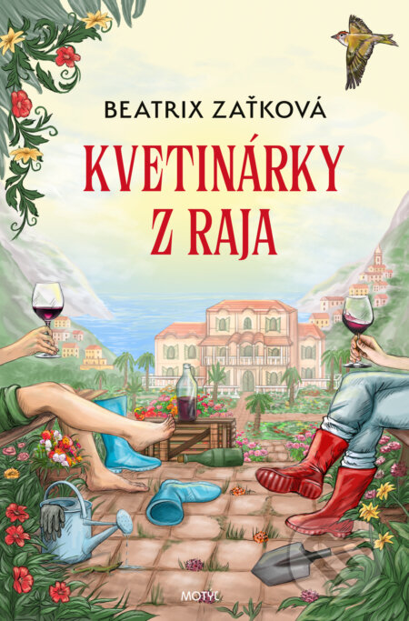 Kniha: Kvetinárky z raja (Beatrix Zaťková). Motýľ, 2026 Kniha: Kvetinárky z raja (Beatrix Zaťková). Motýľ, 2026