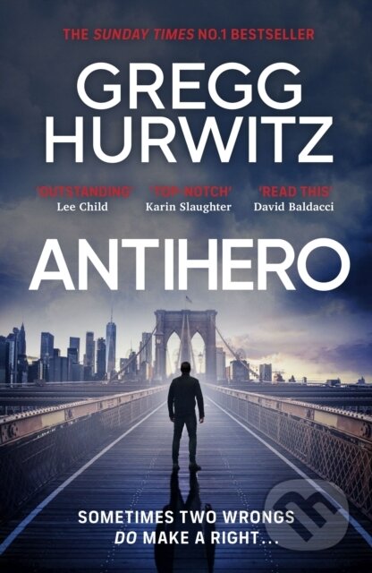 Kniha: Antihero (Gregg Hurwitz). Michael Joseph, 2026 Kniha: Antihero (Gregg Hurwitz). Michael Joseph, 2026