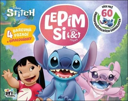 Lepím si znovu a znovu: Lilo & Stitch (Jiří Models). Jiří Models, 2026 Lepím si znovu a znovu: Lilo & Stitch (Jiří Models). Jiří Models, 2026