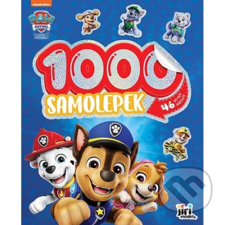 1000 samolepek s aktivitami: Tlapková patrola (Jiří Models). Jiří Models, 2026 1000 samolepek s aktivitami: Tlapková patrola (Jiří Models). Jiří Models, 2026