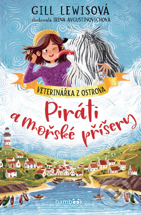 Kniha: Veterinářka z ostrova – Piráti a mořské příšery (Gill Lewis). Bambook, 2026 Kniha: Veterinářka z ostrova – Piráti a mořské příšery (Gill Lewis). Bambook, 2026