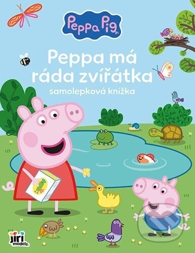 Velká samolepková knížka: Peppa má ráda zvířátka (Jiří Models). Jiří Models, 2026 Velká samolepková knížka: Peppa má ráda zvířátka (Jiří Models). Jiří Models, 2026