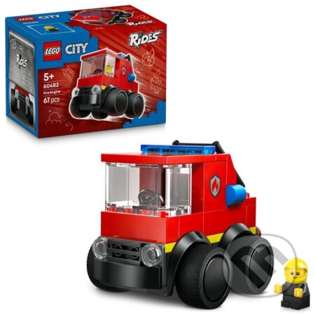 Společenská hra: LEGO® City 60482 Autíčka – Hasičské auto (LEGO). LEGO Společenská hra: LEGO® City 60482 Autíčka – Hasičské auto (LEGO). LEGO