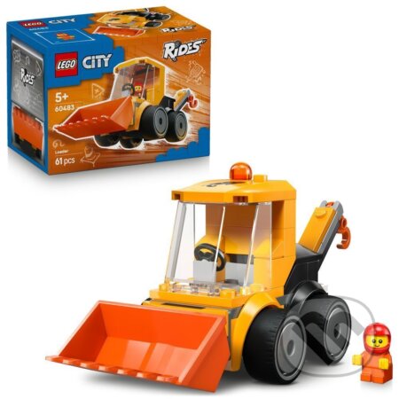 Spoločenská hra: LEGO® City 60483 Autíčka – Stavebný nakladač (LEGO). LEGO Spoločenská hra: LEGO® City 60483 Autíčka – Stavebný nakladač (LEGO). LEGO