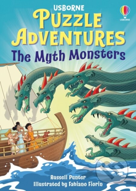 Kniha: Escape from the Greek Myth Monsters (Russell Punter). Usborne, 2026 Kniha: Escape from the Greek Myth Monsters (Russell Punter). Usborne, 2026